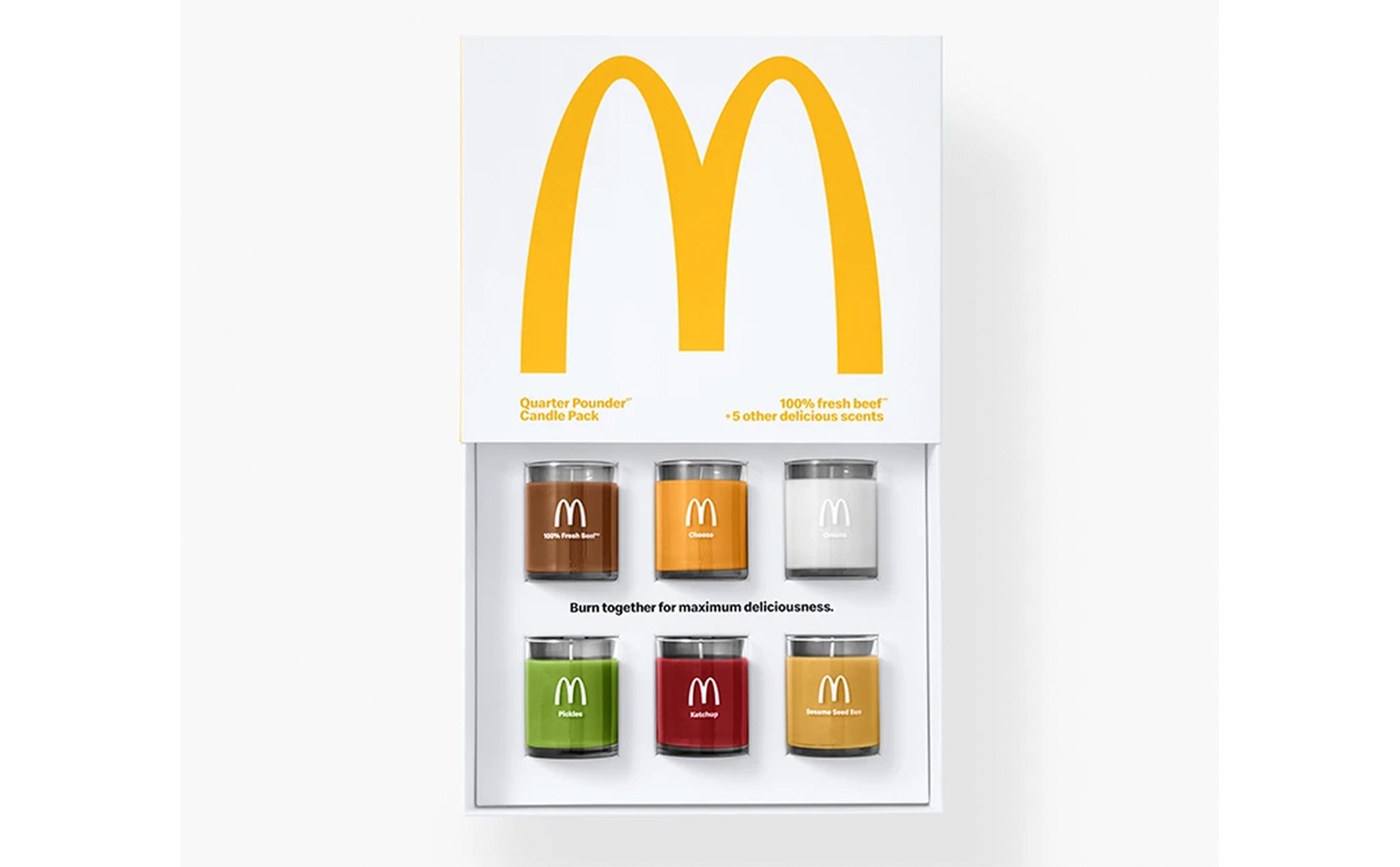 McDonald's bán nến có mùi hương từ bánh burger nhân kỉ niệm 80 năm thành lập
